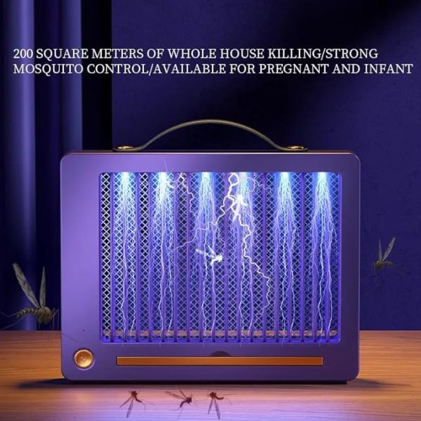 Wall Mounted Desktop Mosquito Killer Lamp | Portable Charging Outdoor LED Mosquito Eliminator (random color)